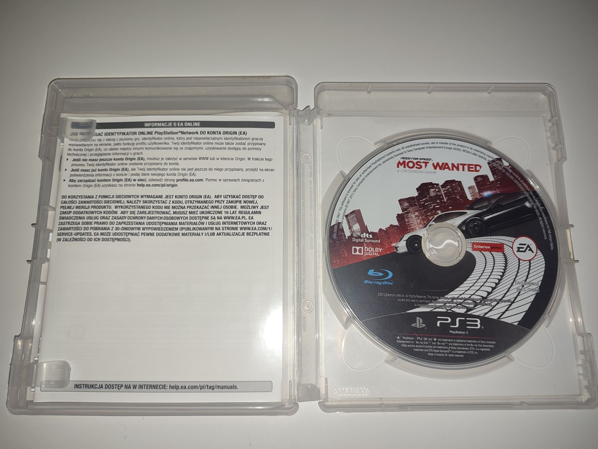 Gra Ps3 Need For Speed Most Wanted  gry PlayStation 3 Minecraft Lego