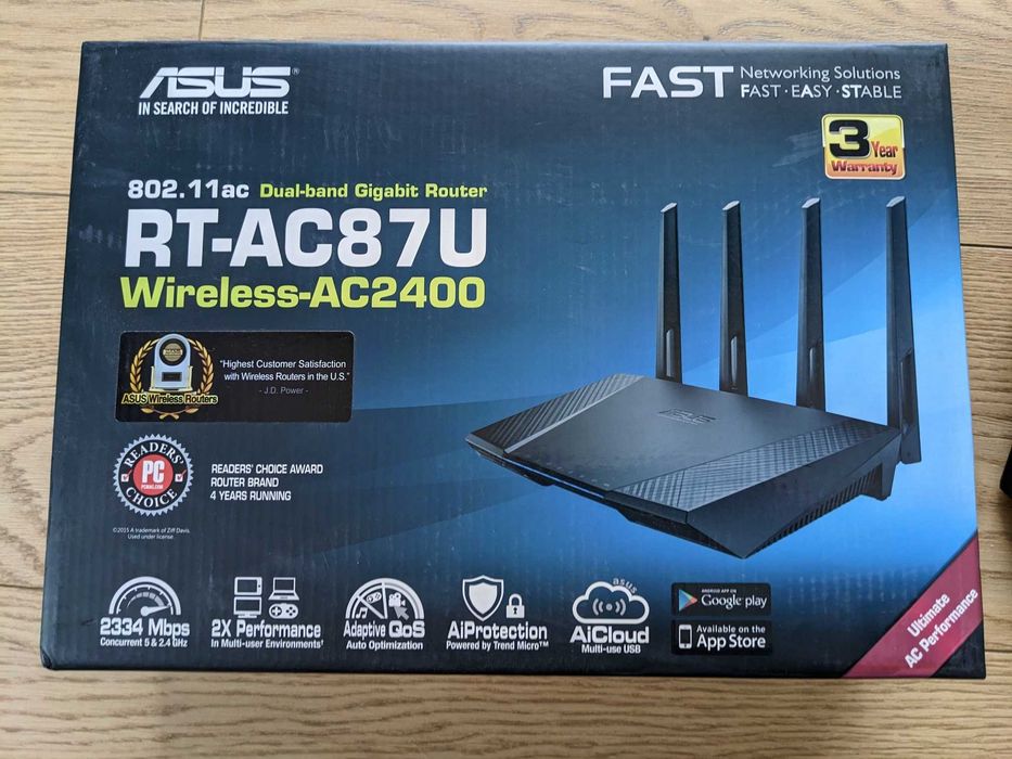 Router Asus RT-AC87U (Merlin)