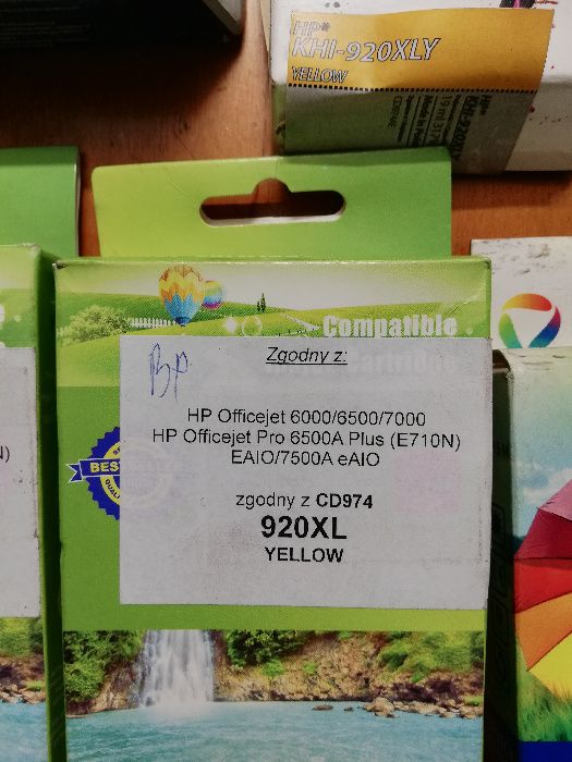 kompatybilny wkład atramentowy toner hp