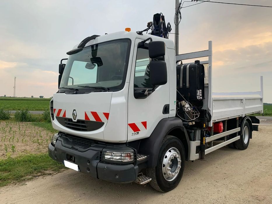Renault MIDLUM 220 DXi _ 2011r _ HDS PM 12L _ 259.000km  _ Sprowadzony _ Mały Przebieg _ Podnośnik, HDS _ FV23% _ 2011r