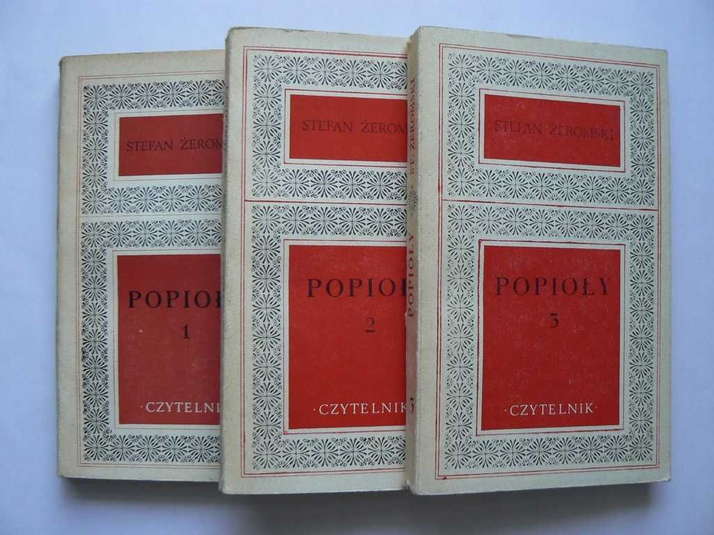 8 książek: KRASZEWSKI x2; Popioły; Faraon; ORZESZKOWA; SKARGA; BALZAC