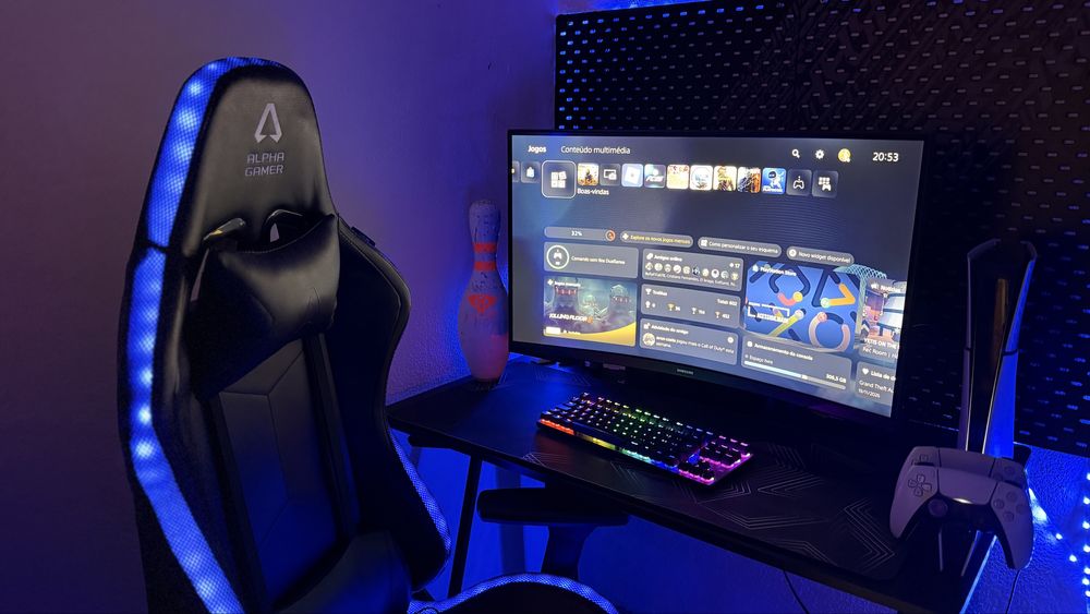 Vendo Secretária Gaming Alpha Gamer Auri