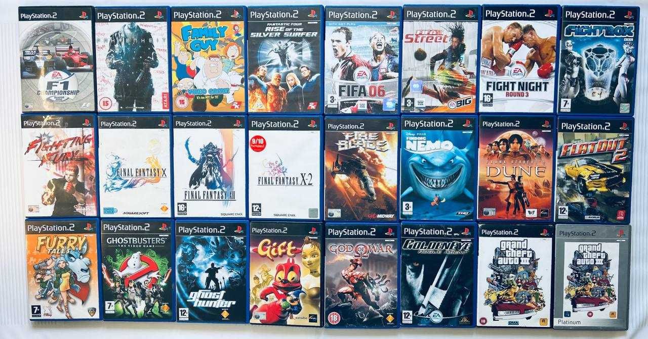 Диски для Sony PlayStation 2