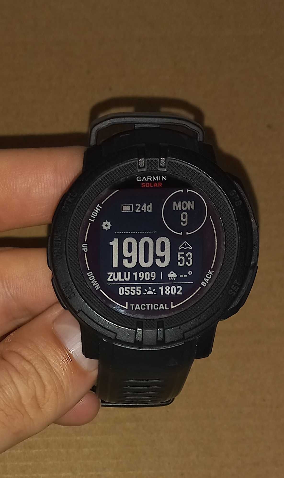Годинник, смарт часи Garmin Instinct 2 Tactical Edition Solar