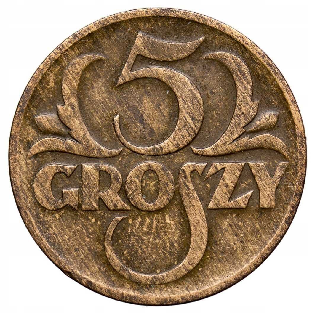 5 groszy 1934 , najrzadszy rocznik