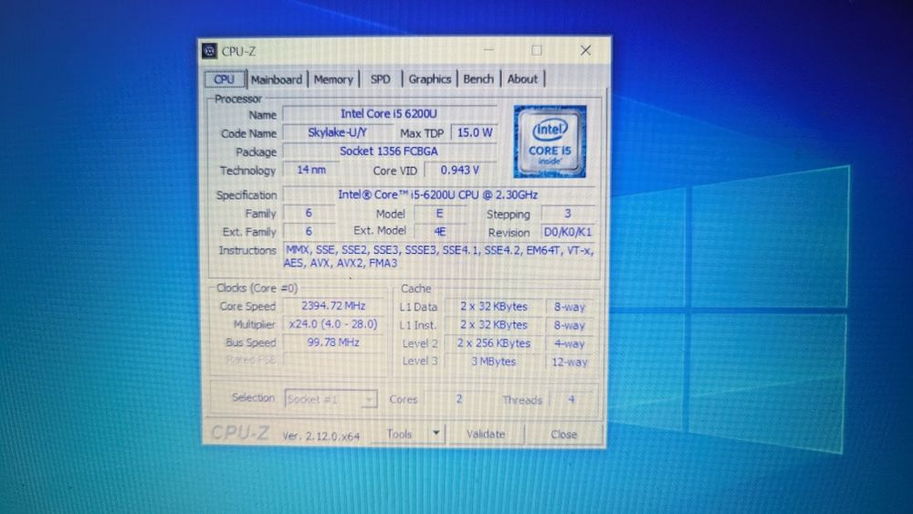HP ZBook 15u G3 i5