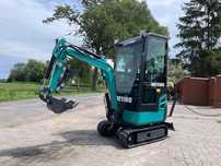Yanmar Minikiparka IRE 1100*WAGA 1100 KG*Mini koparka z kabiną*Kabina pełna zamknięta  2025 ROK NOWA Nieużywana Joysticki Skrętne ramię Szczypce hydrauliczne