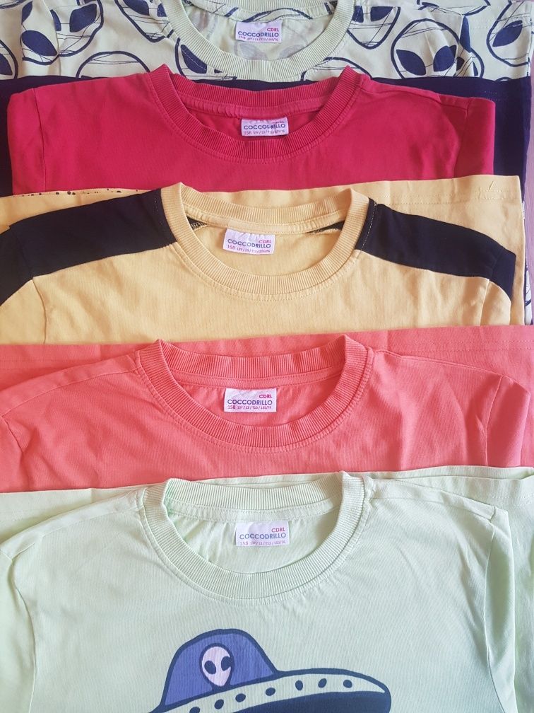 Zestaw 3xT-shirt Coccodrillo r. 158, zestaw za 24zł