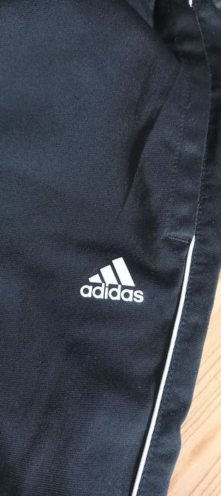 Spodnie dresowe Adidas czarne rozmiar 152