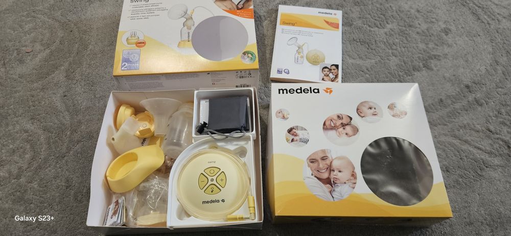 Молоковідсмоктувач medela swing