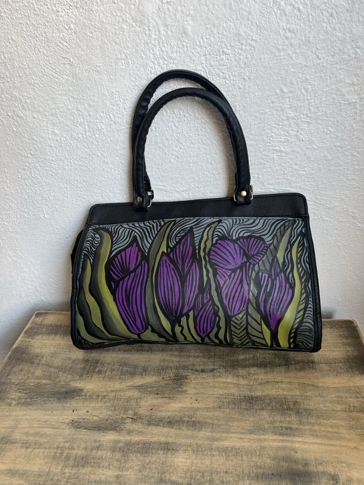 Torebka do ręki malowana