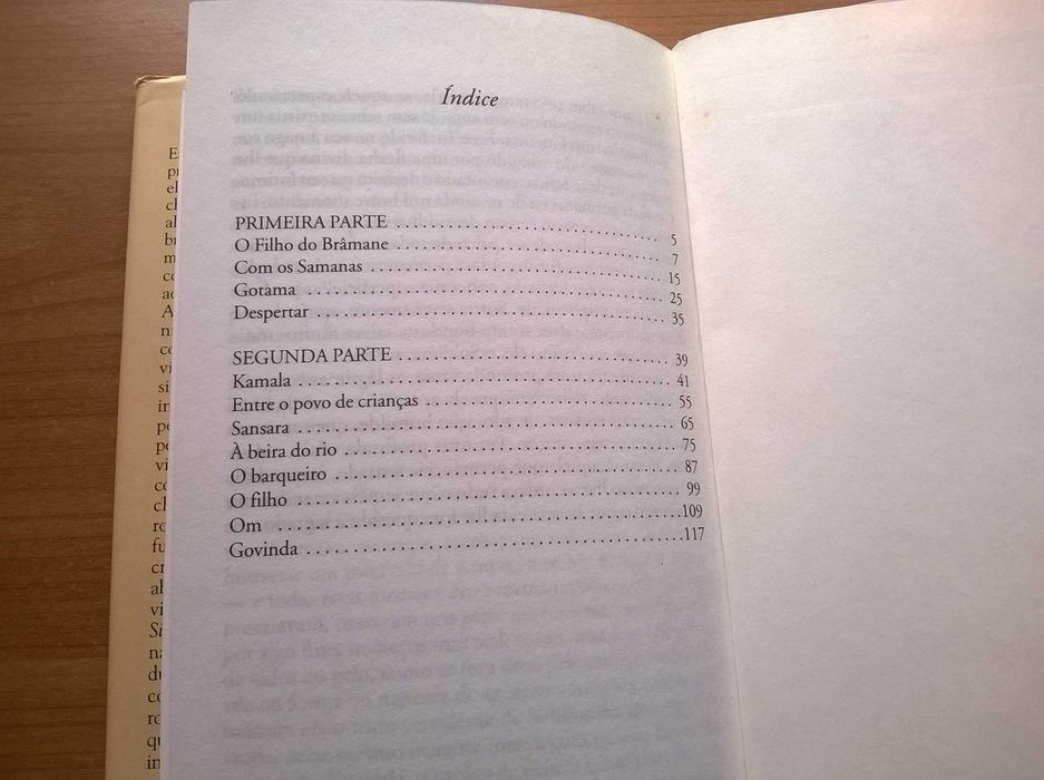 " Siddhartha " - Hermann Hesse (Um Poema Indiano) Nobel de Literatura