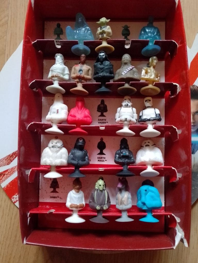 Star Wars stikeez figurki Lidl 20 szt