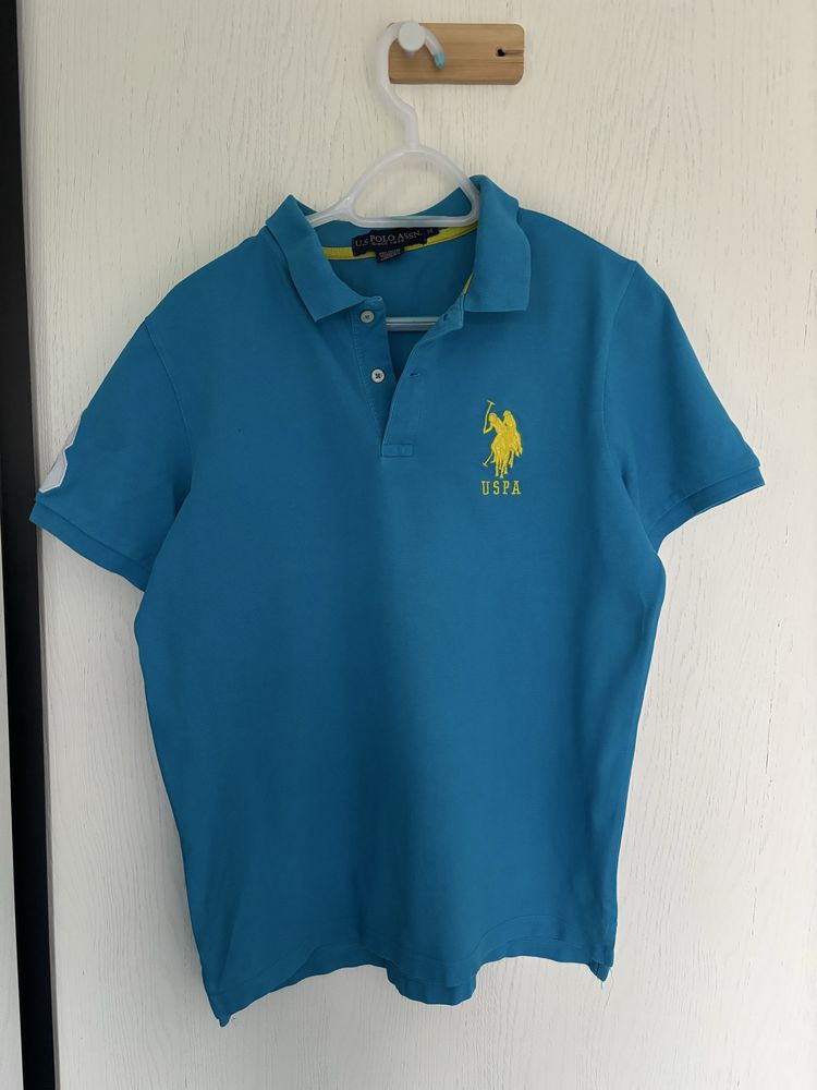 Turkusowa kosxulka polo ralph uniwersalna
