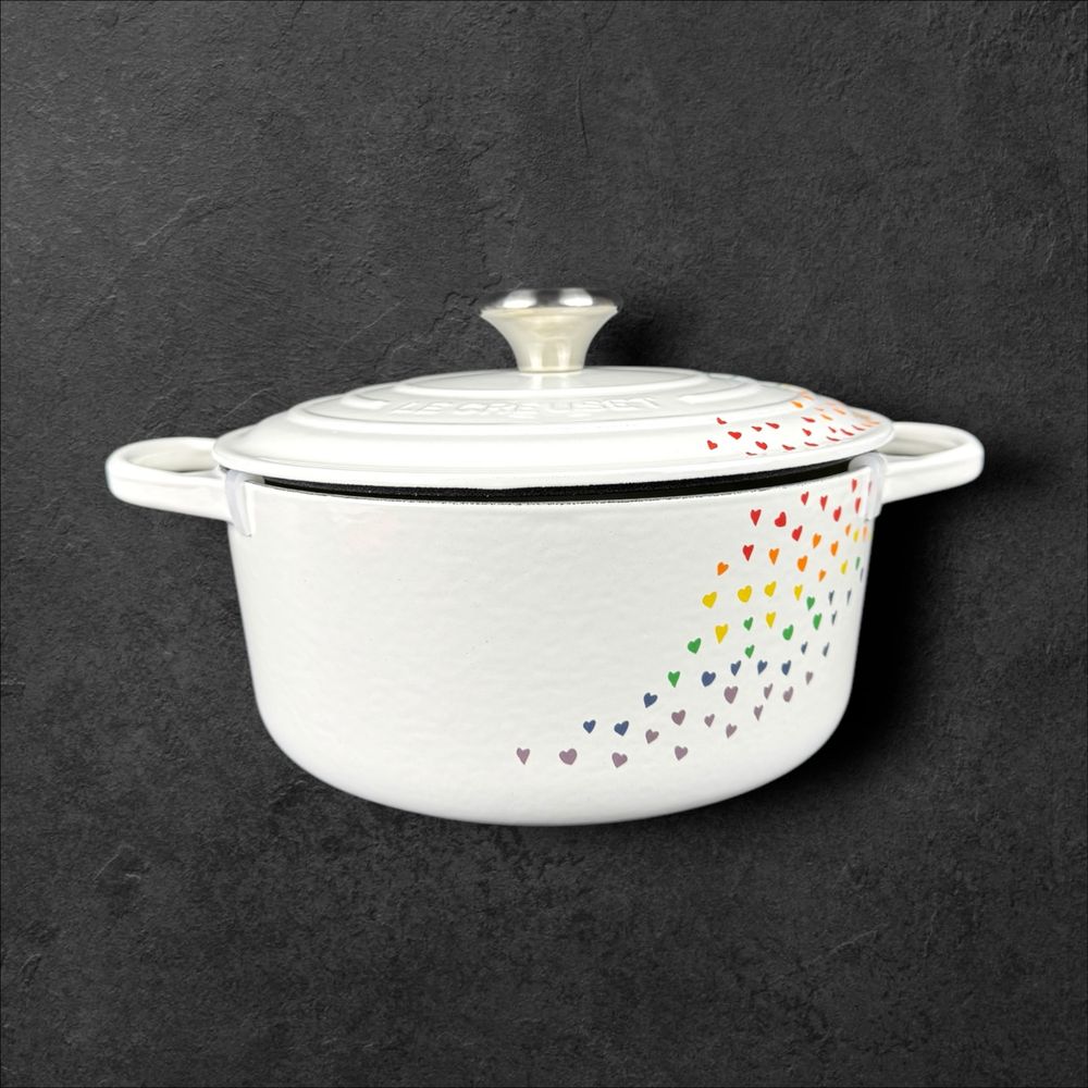 Garnek le creuset loving limitowana kolekcja żeliwny