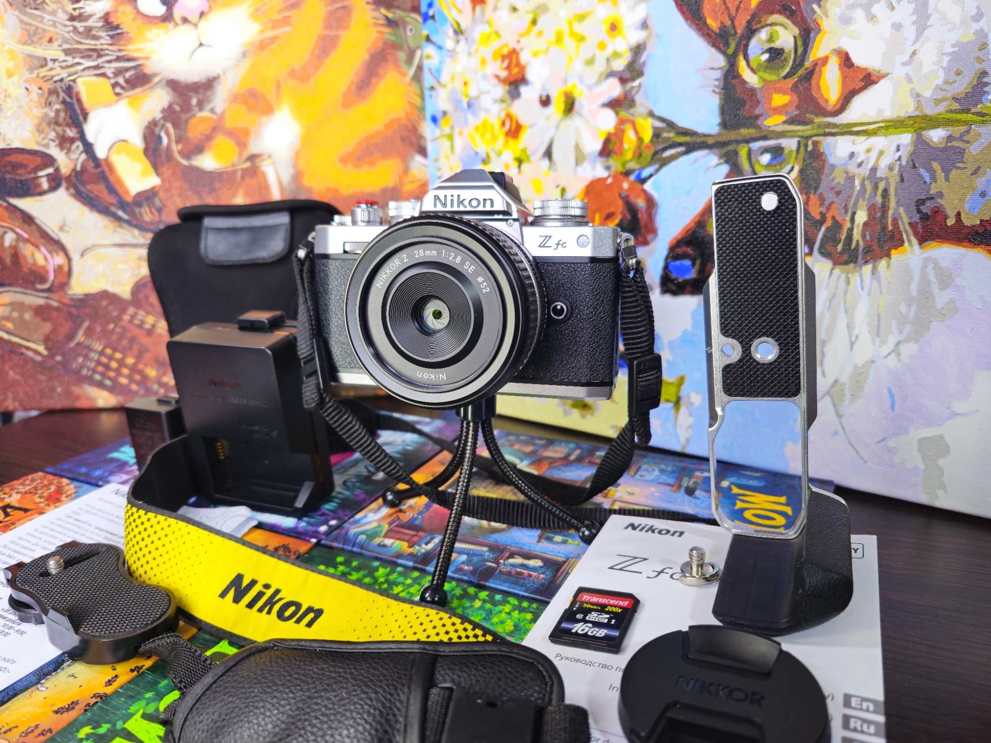 ‼️ Отличный Nikon Z fc + 28mm ‼️ + ПодарОК SmallRig+Кофр+BOYA+Карта