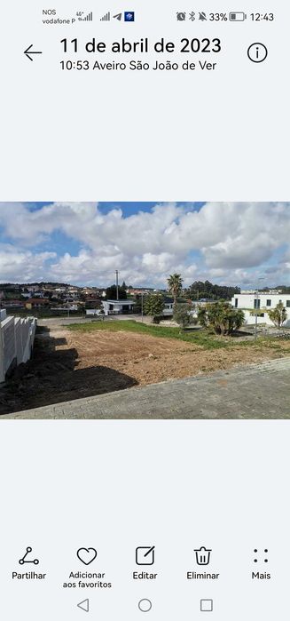 Terreno com 1200m2 com frente para 2 ruas