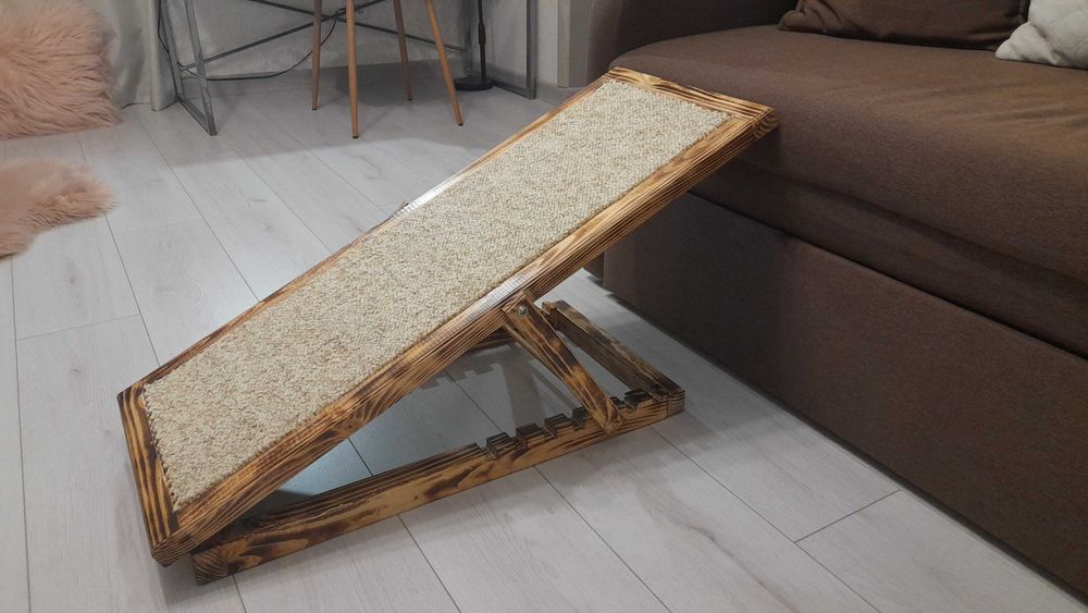 Пандус рампа для собак та котиків. Портативний трап приліжковий