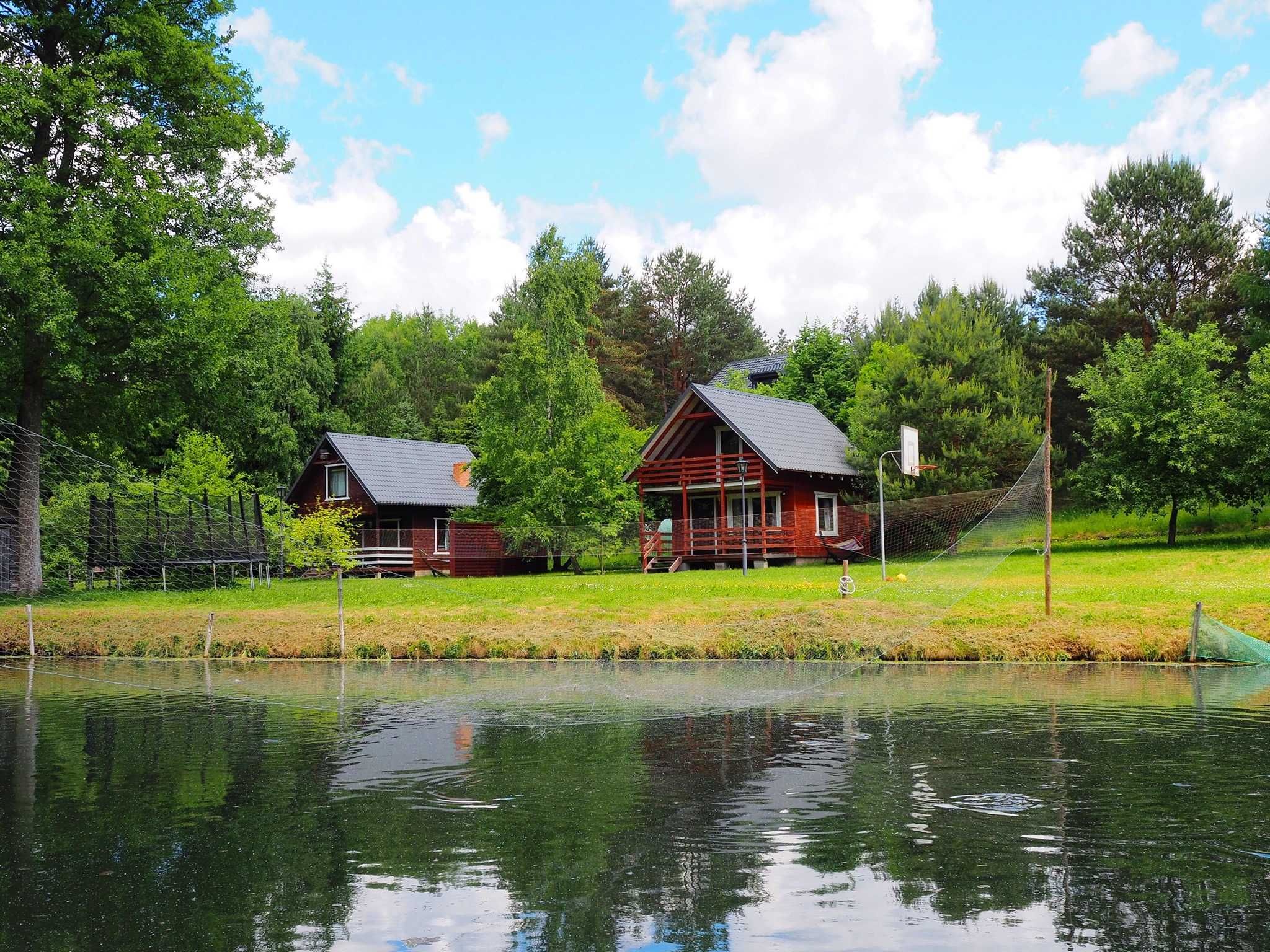 Domek nad rzeką, domek Borsk,jezioro, pokoje, Kaszuby, kajaki