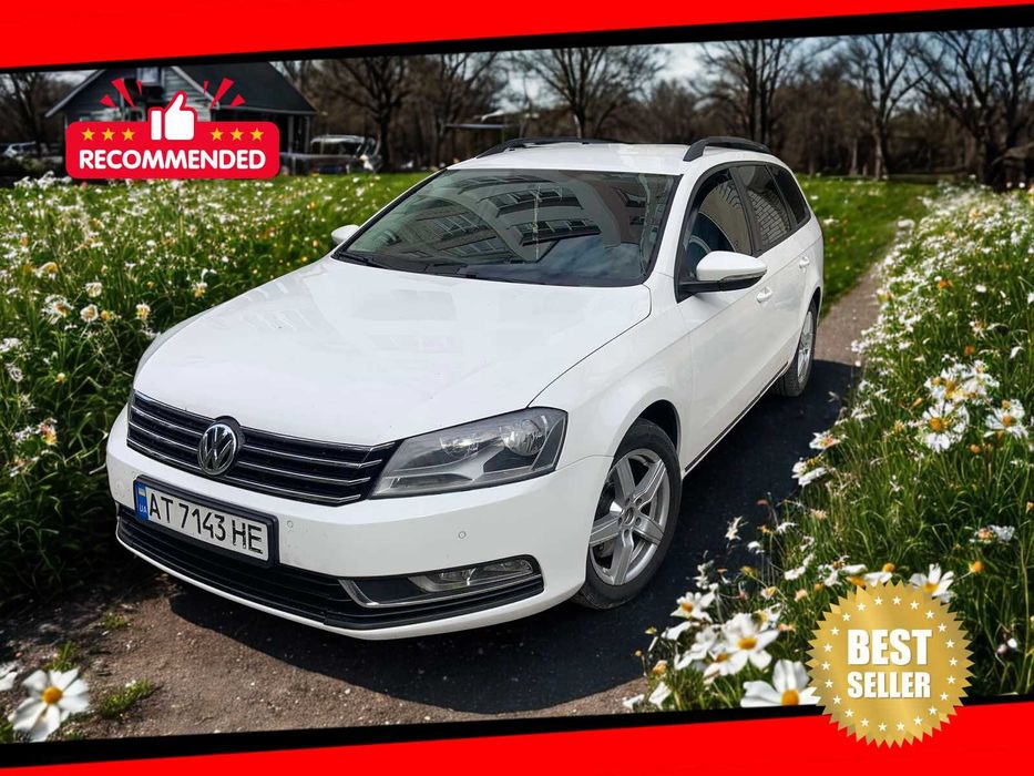 Оренда авто Volkswagen Passat B7 – автомат, дизель, універсал!