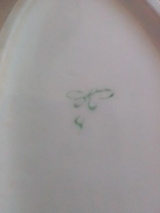 Набор посуды Менажницы салатницы фигурные фарфоровые 3 штуки