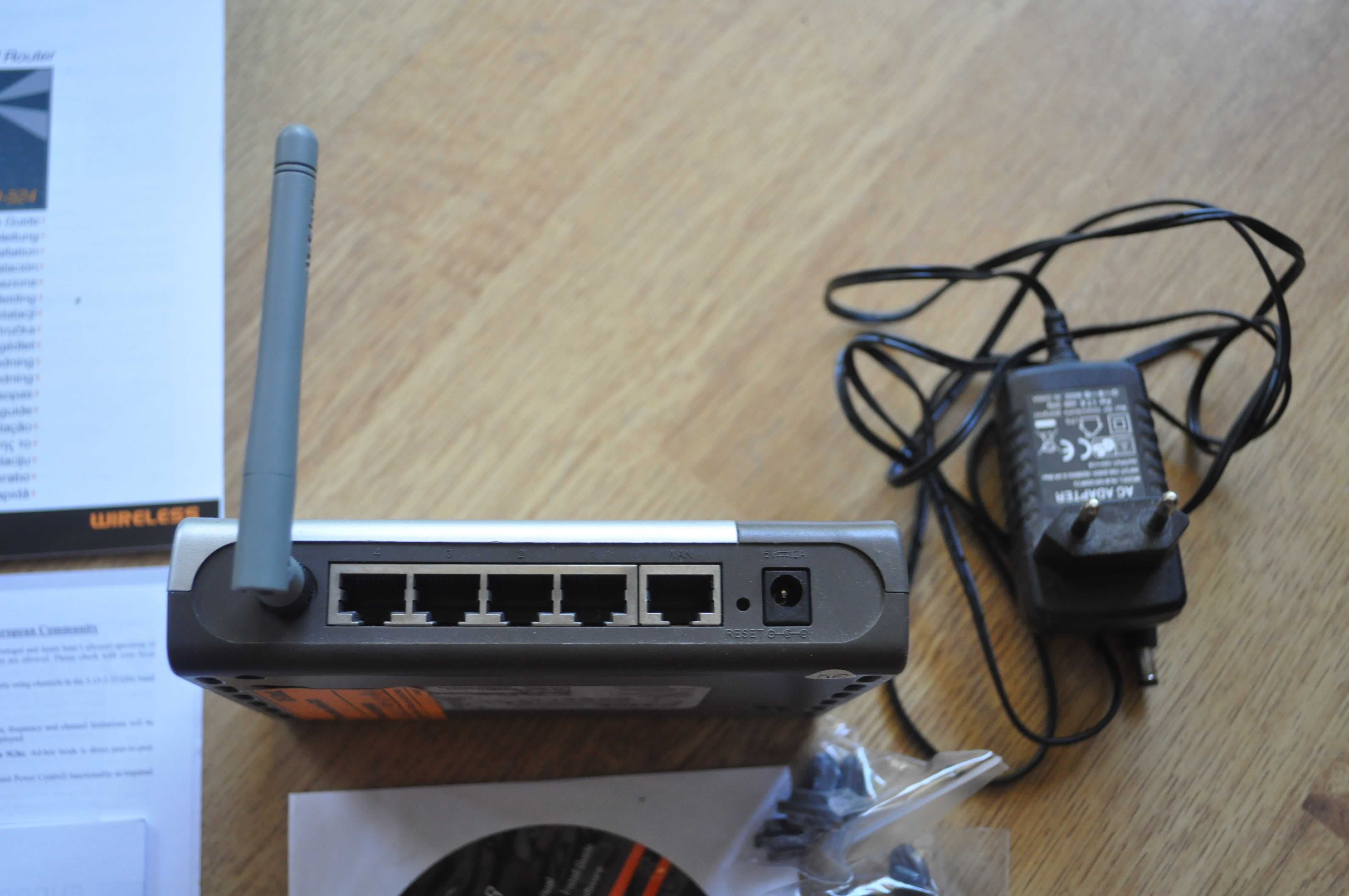 Router D-Link. Stacjonarny bardzo mocny sygnał WiFi. Nie na SIM.