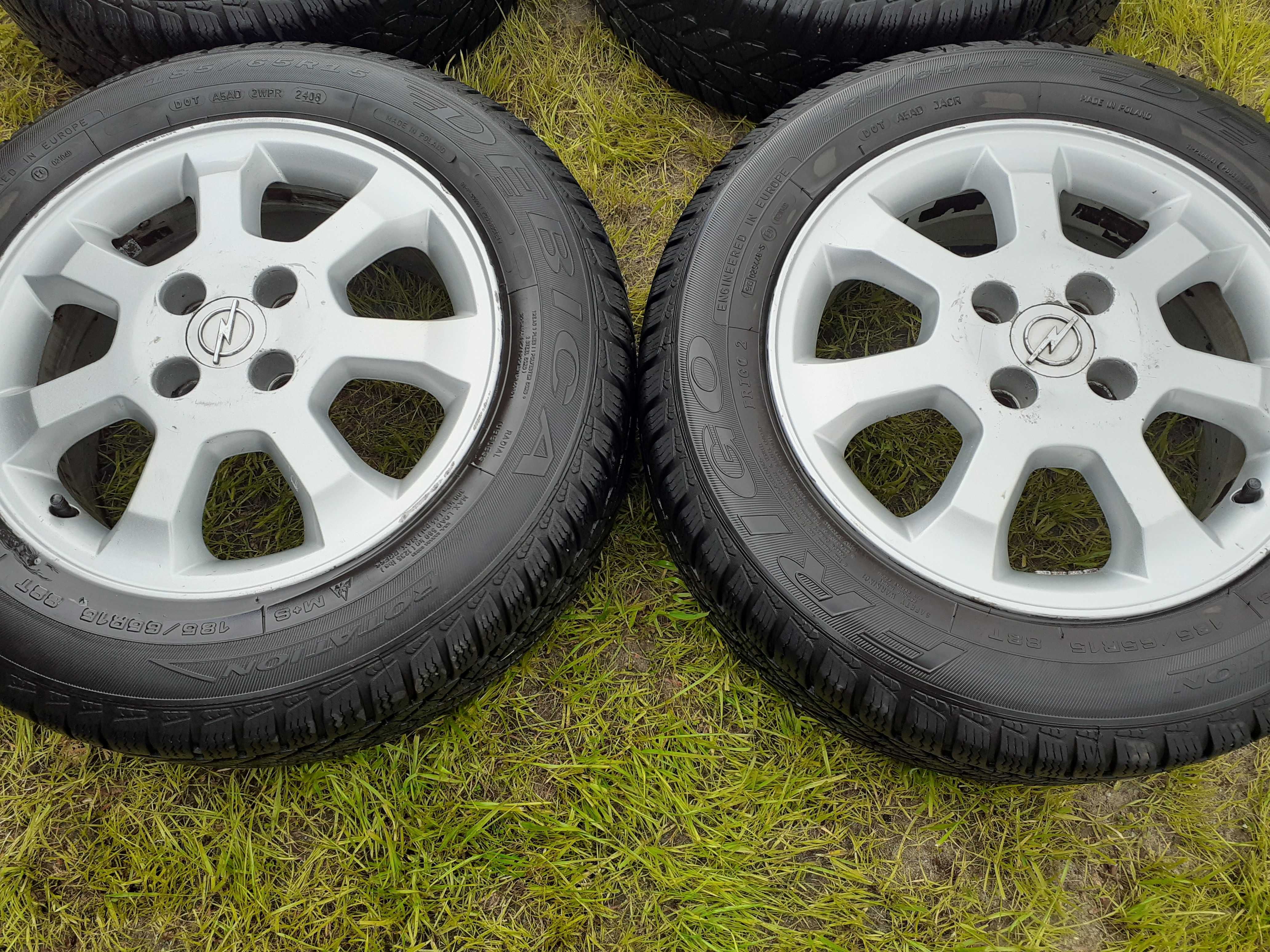 Opony Dębica Frigo 185/65 R15 2008 rok, felga 6Jx15 ET49 4x100