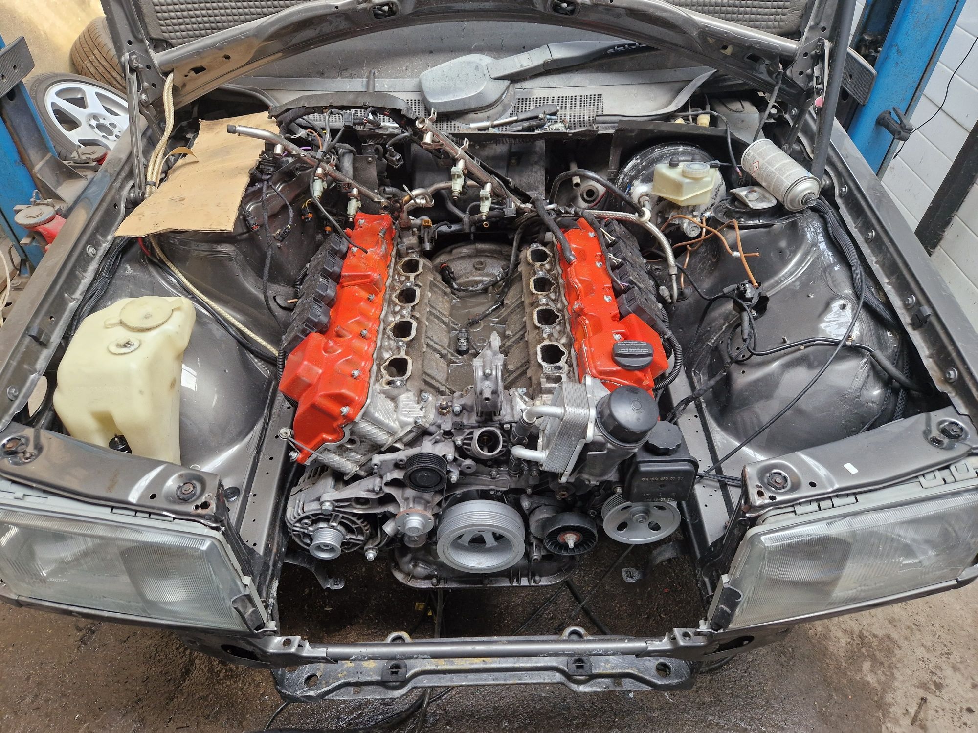 RetroRev SWAP MERCEDES BMW M113 V8 M111k 2.3k SPRINTER 190/124 E30 E36