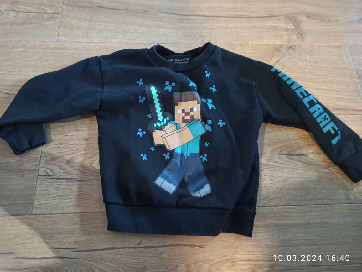 Bluza minecraft rozmiar 110