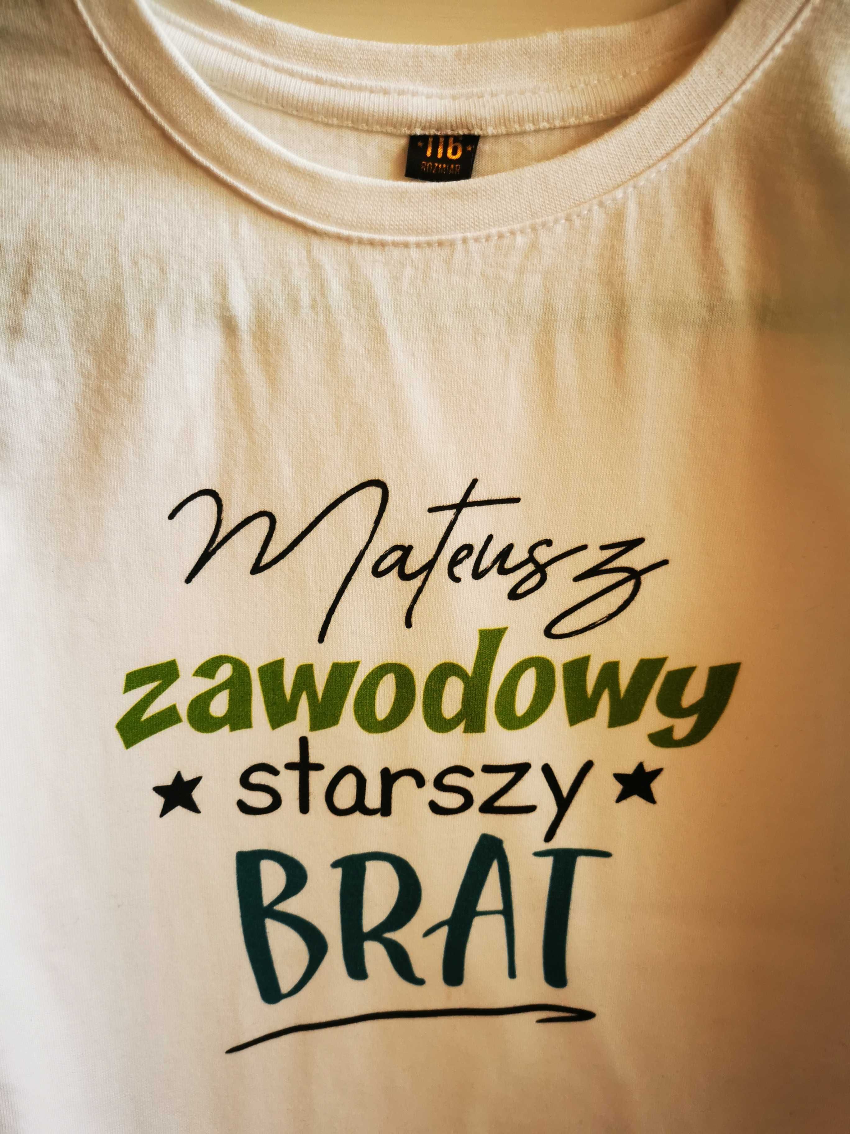 Koszulka 116 starszy brat Mateusz