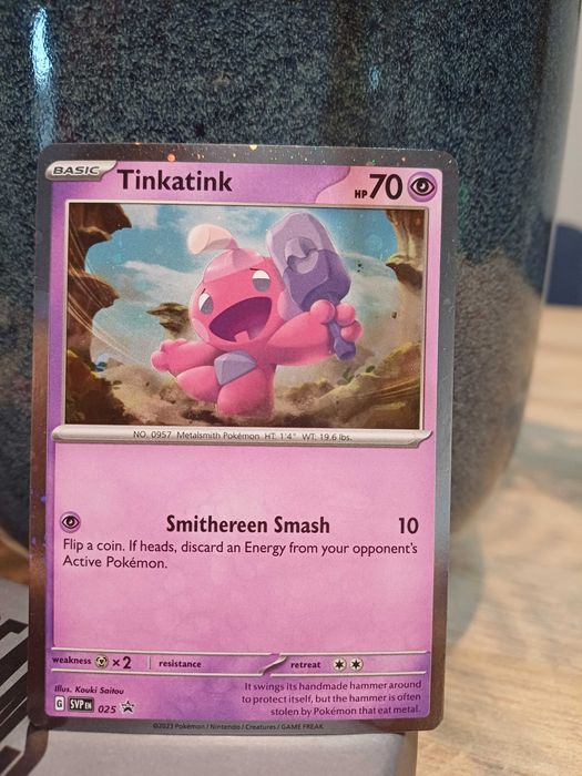 Carta Pokémon Tinkatink #25