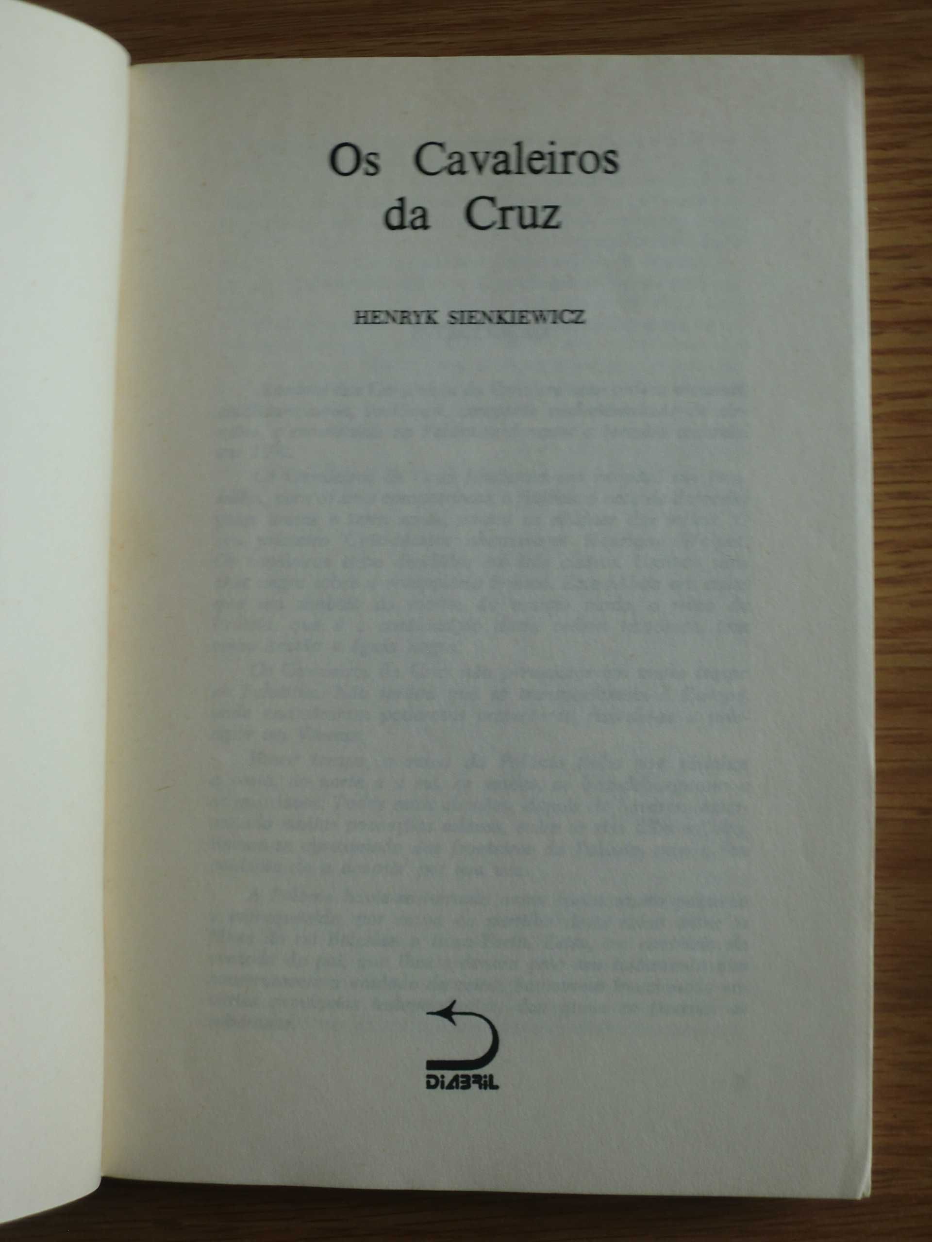 Os Cavaleiros da Cruz
de Henrick Sienkiewicz