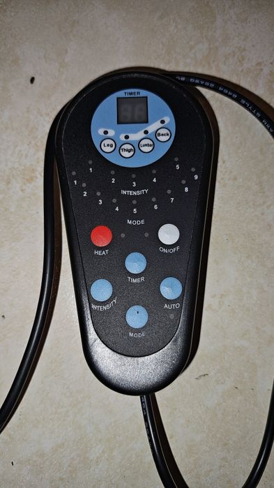 Pilot regulator do fotela masującego