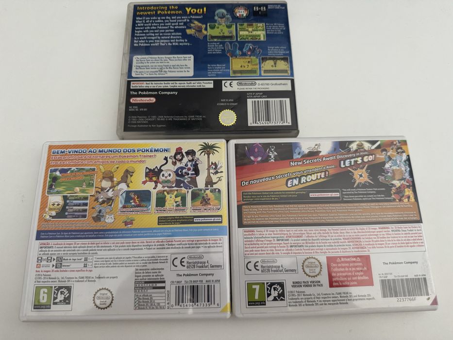 Jogos nintendo ds/3ds