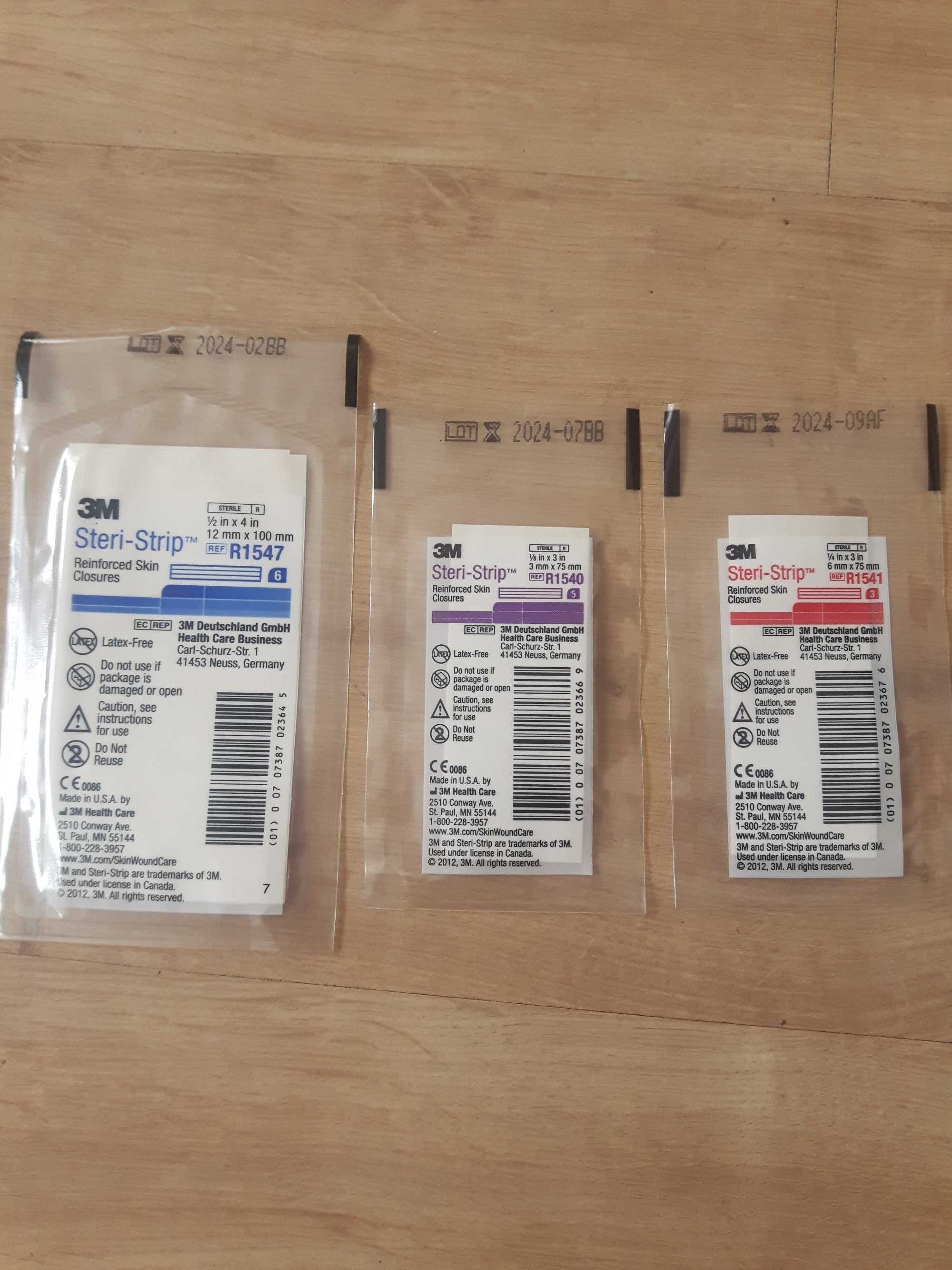 Paski do zamykania ran steri - strip 3M