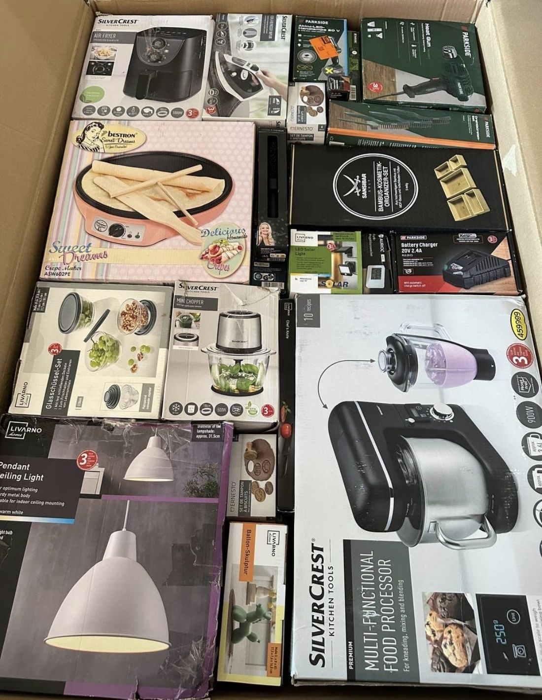 Бокси Амазон, LIDL, Електроніка
