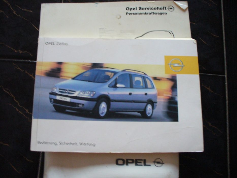 Książka instrukcja obsługi OPEL ZAFIRA