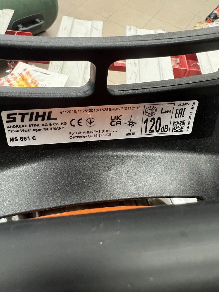 Бензопила STIHL MS 661 C-M