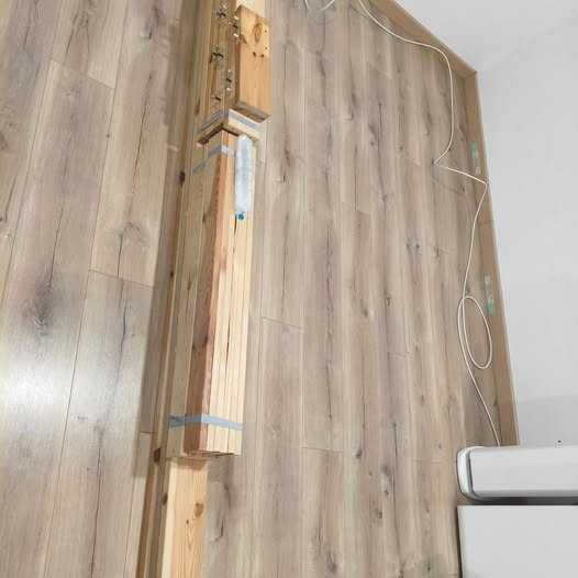 Łóżko drewniane pod materac 90x200