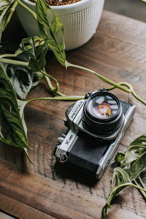 Asahi Pentax K1000 + SMC Pentax 50mm (testada e limpa)