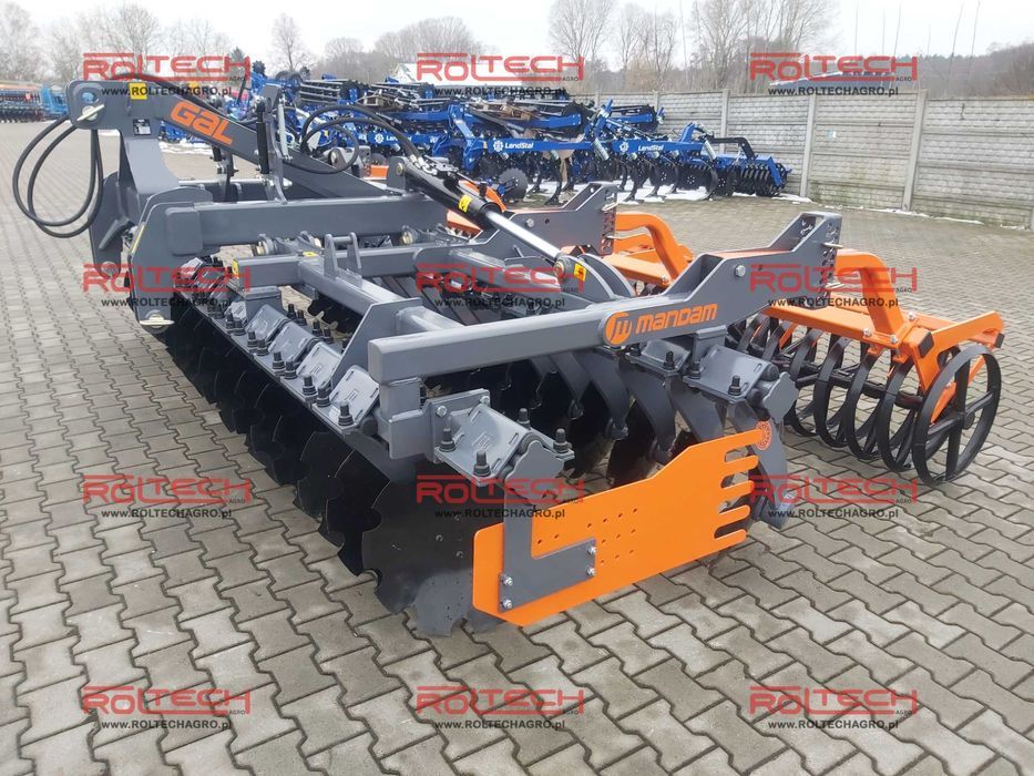 Brona Talerzowa Hydraulicznie Składana GAL-C TAL-C 4m 4,5m 5m 6 Mandam