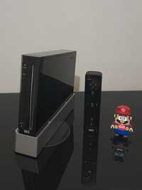Consola Nintendo Wii Black Edition + Comando Wii (EXCELENTE ESTADO)