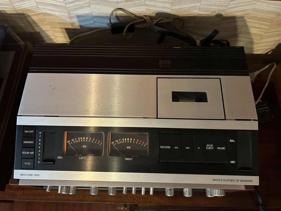 Leitor de cassetes (deck) Bang & Olufsen Beocord 1900