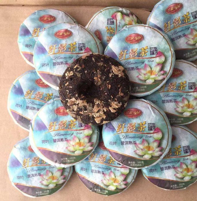TEA Planet - Herbata PuErh Shu Lotos prosto z Chin - 100 g