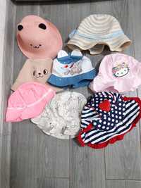 Детские кепки панамки для девочки