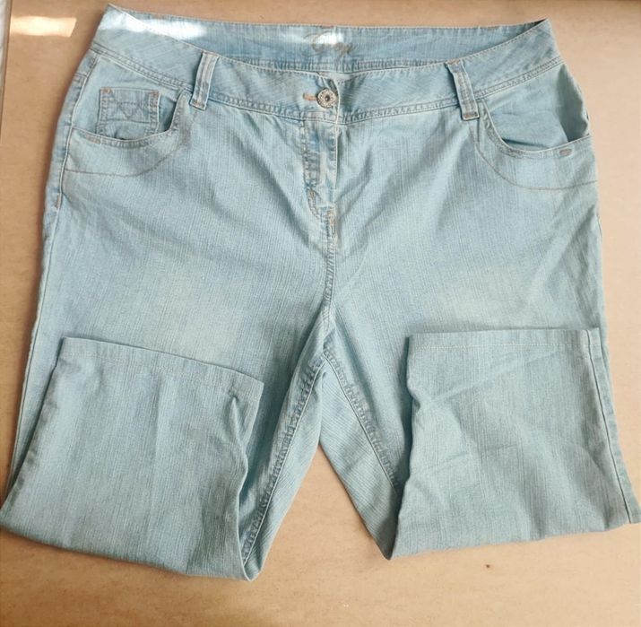 Капри, бриджи женские джинсы штаны 54/56 размер