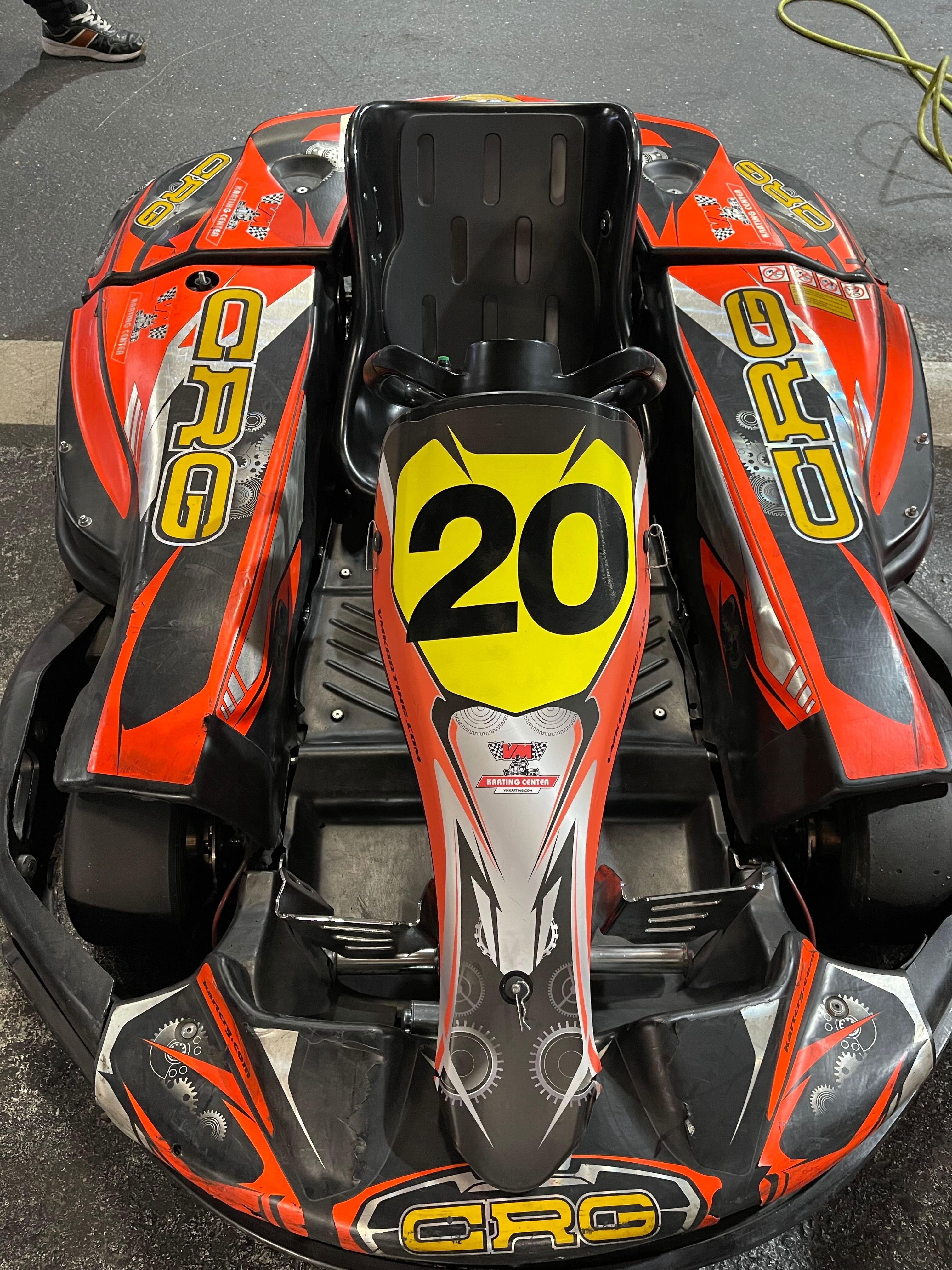 Flota gokartów elektrycznych CRG