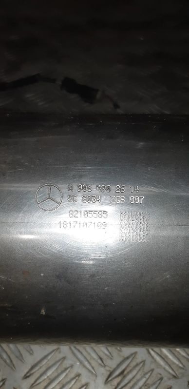 w906 sprinter 2019r filtr dpf sce katalizator