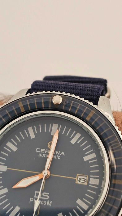 Relógio Certina DS PH200M Azul com Pulseira Nylon