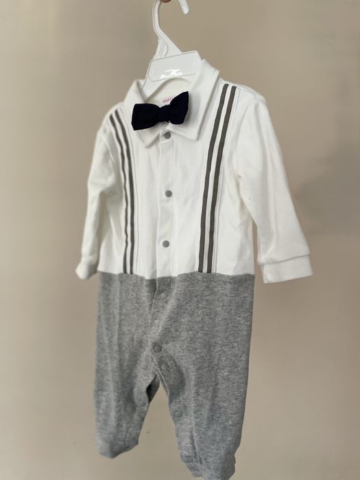 Elegancki pajacyk na chrzest lub inną okazję 68